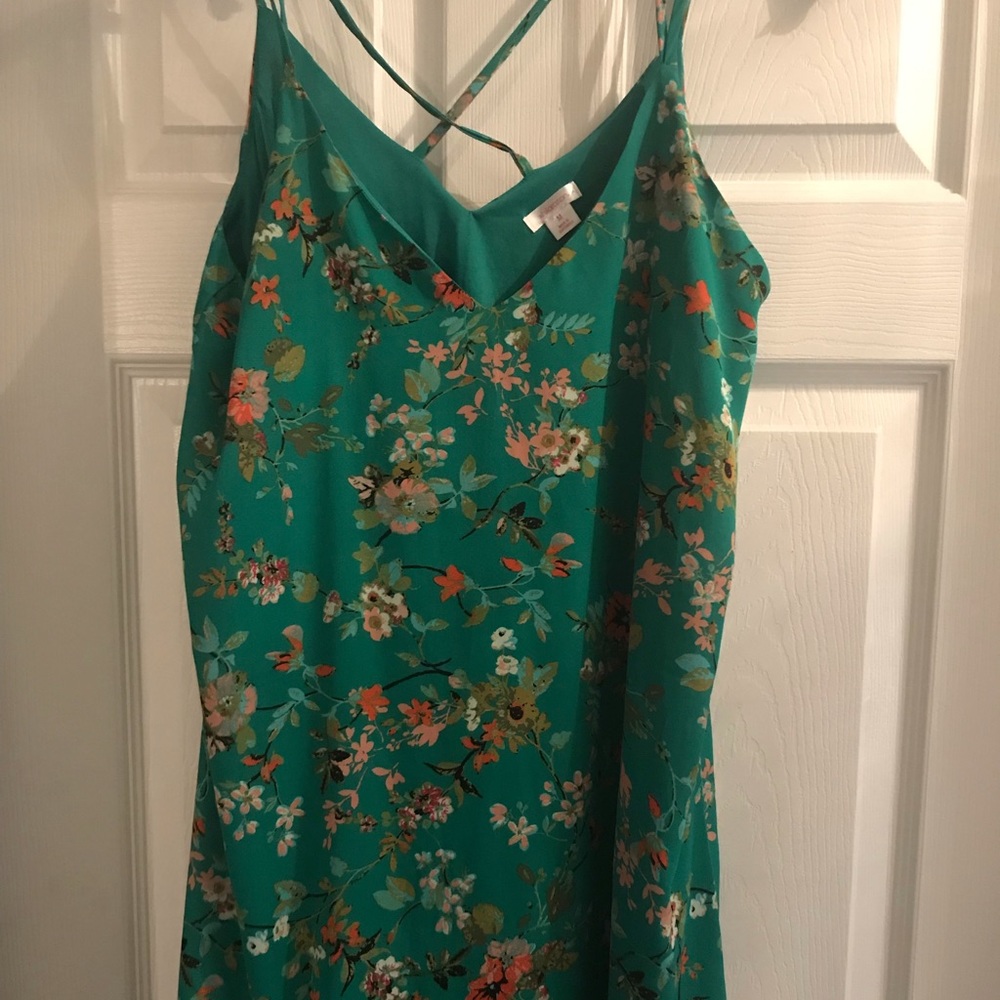 Cute green summer dress from target worn once